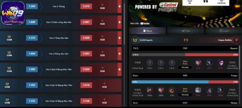 Đặt cược thể thao điện tử đơn giản, nhanh chóng