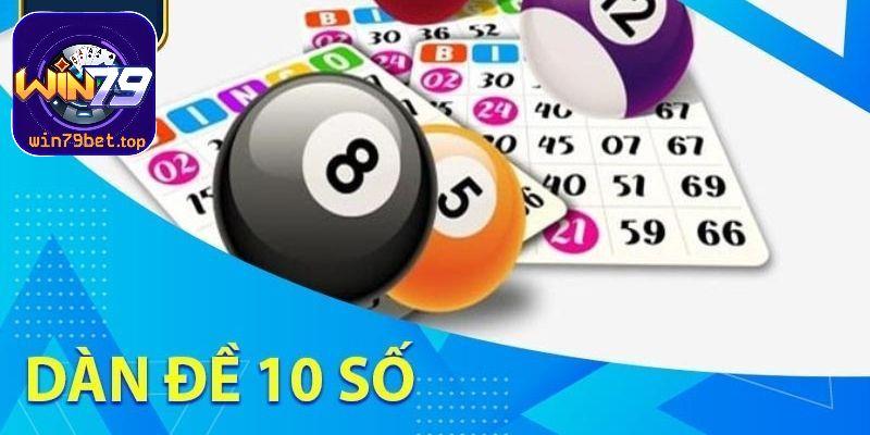 Số lãi thu về từ dàn đề 10 số khá ít