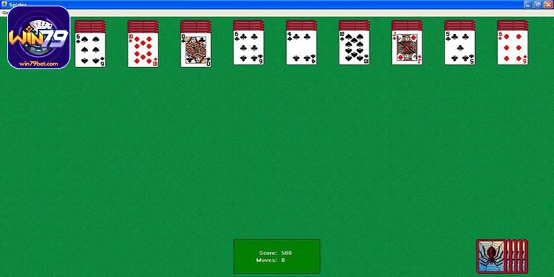 Spider Solitaire Free hay còn được gọi với tên khác là xếp bài nhện