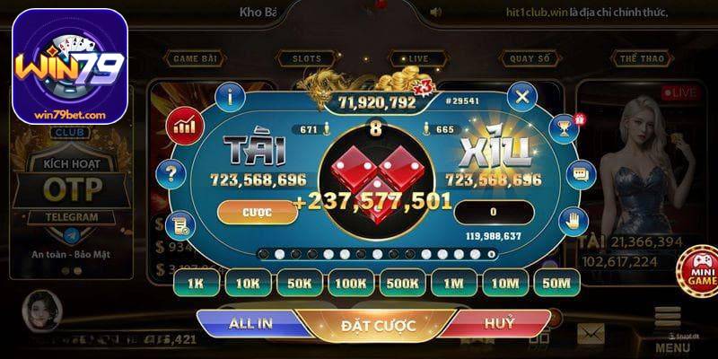 Debet cung cấp sân chơi tài xỉu xanh chín